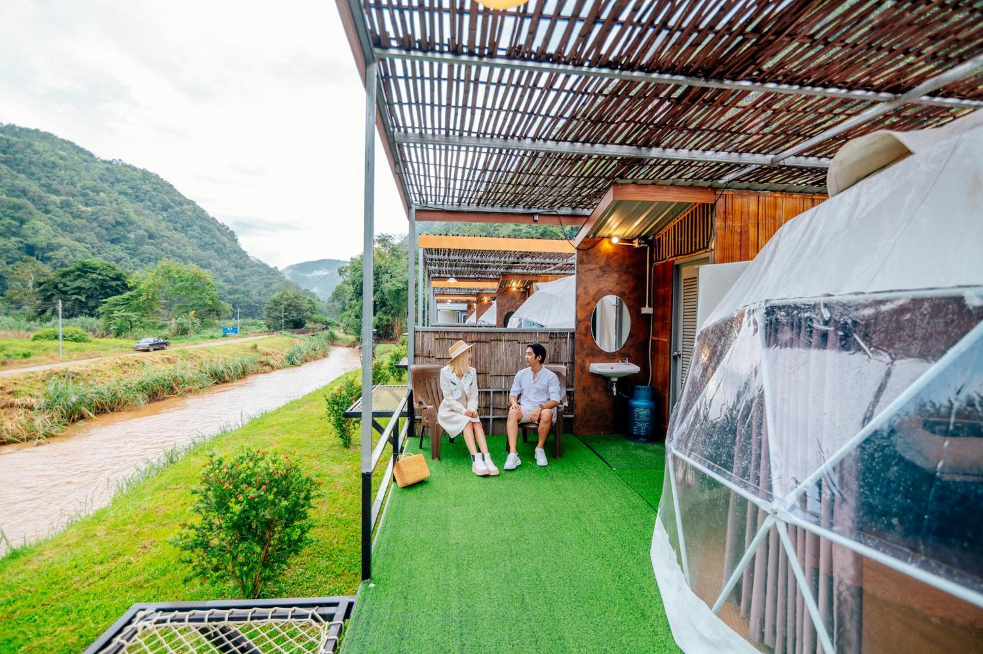 Hotel เนเจอร์วัลเล่ย์แคมป์ ปางมะผ้า Extérieur photo