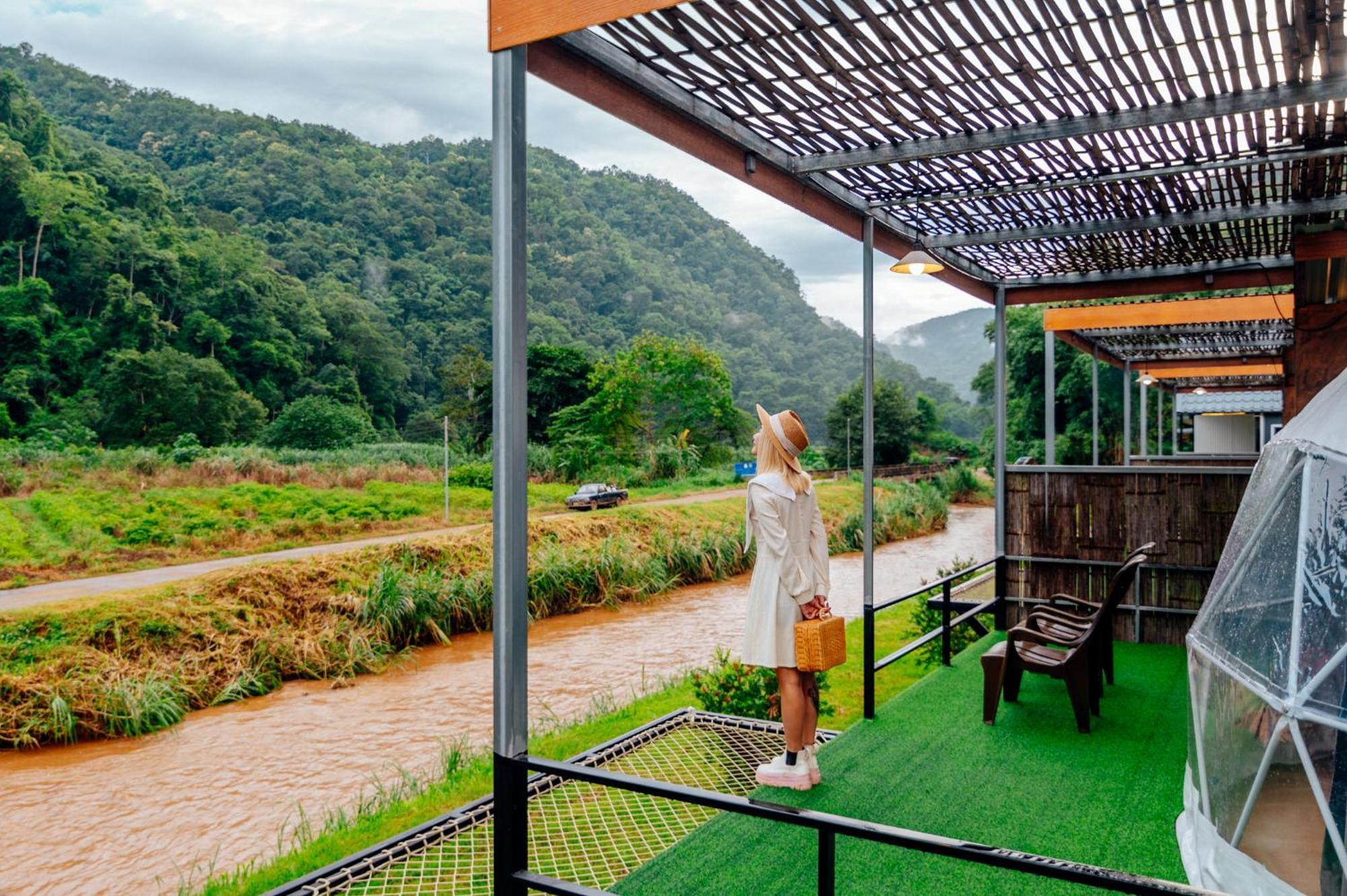 Hotel เนเจอร์วัลเล่ย์แคมป์ ปางมะผ้า Extérieur photo