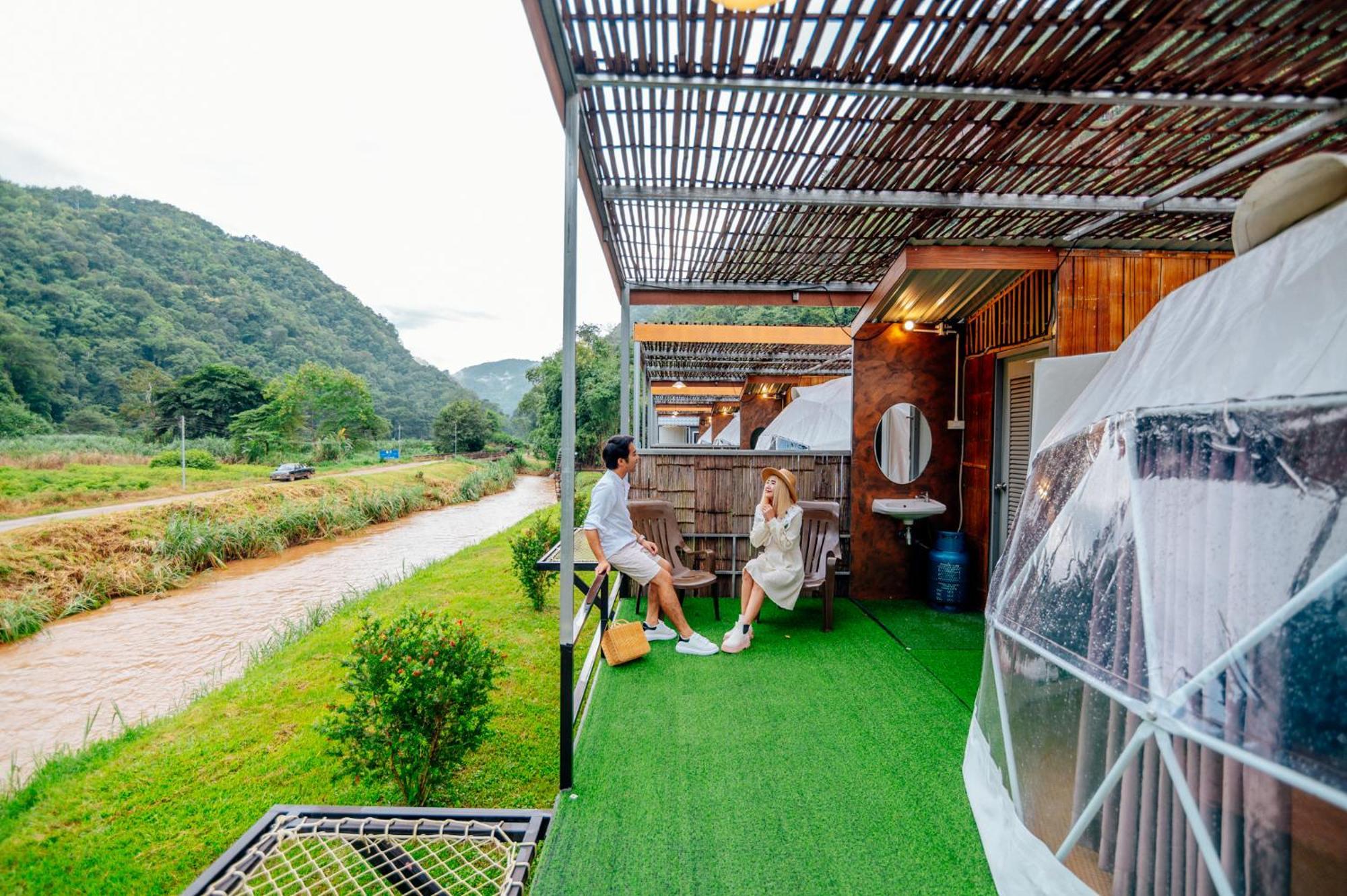 Hotel เนเจอร์วัลเล่ย์แคมป์ ปางมะผ้า Extérieur photo